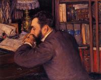 Gustave Caillebotte - Portrait of Henri Cordier